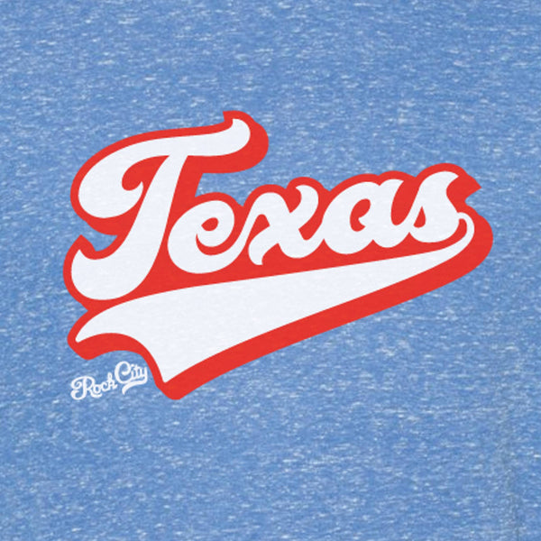 Vintage Inspired Texas Rangers Old School Throwback T-shirt: 