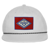 AR Flag Packable Hat - White