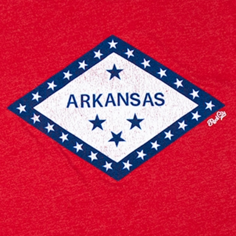 Arkansas Flag Tee