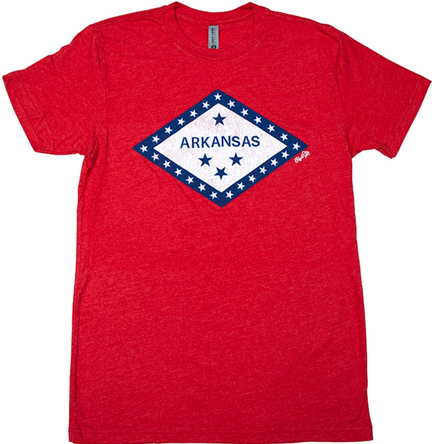 Arkansas Flag Tee