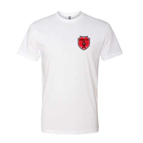 Cabot FC Logo Youth Tee - White