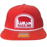 Call Me Golf Hat - Red