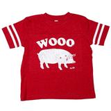 Wooo Pig Kids Striped Tee